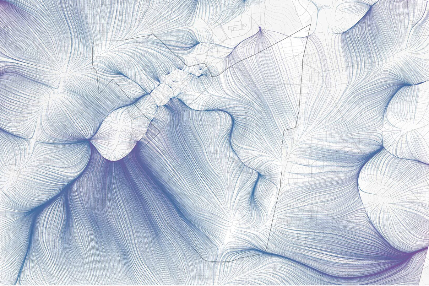 Water topography diagram